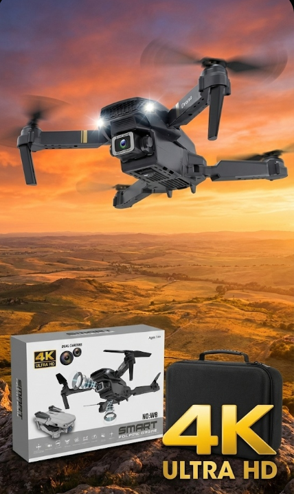 Dron XPERIENCE™ con doble cámara 4K + Maletín premium Gratis