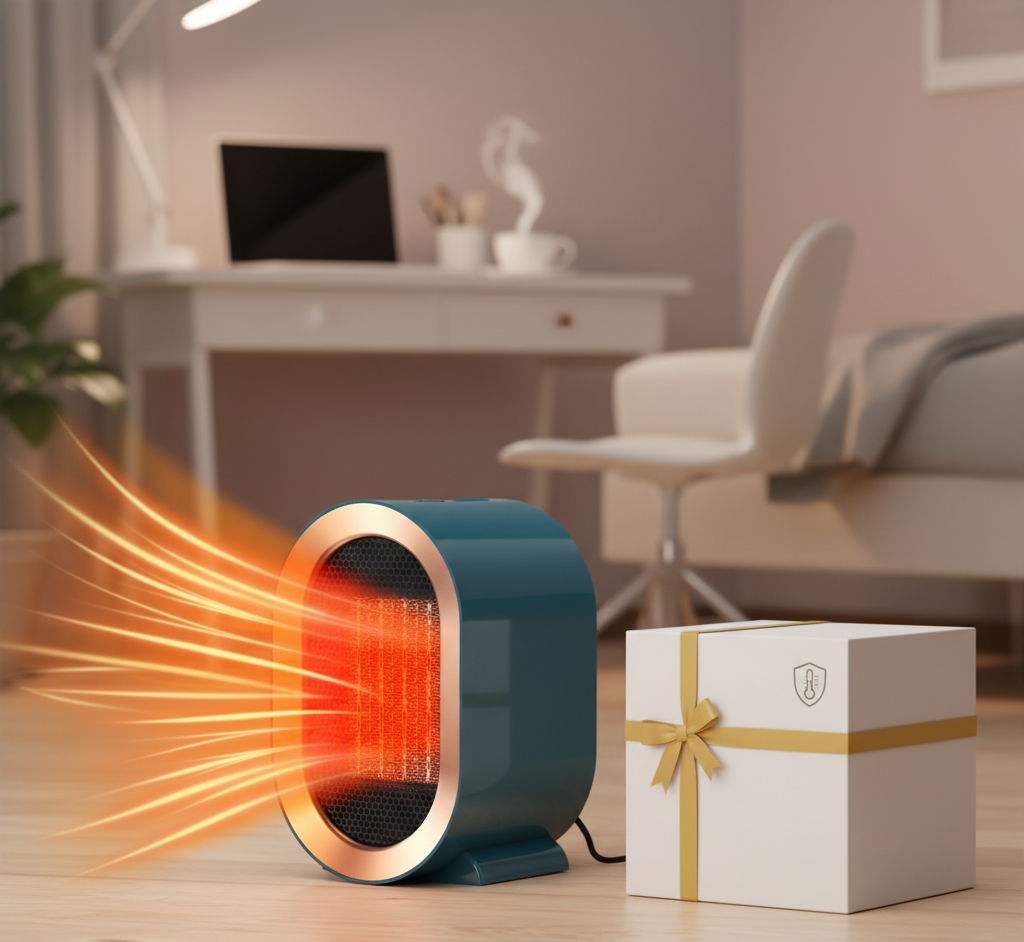 Calefactor de cerámica PTC azul