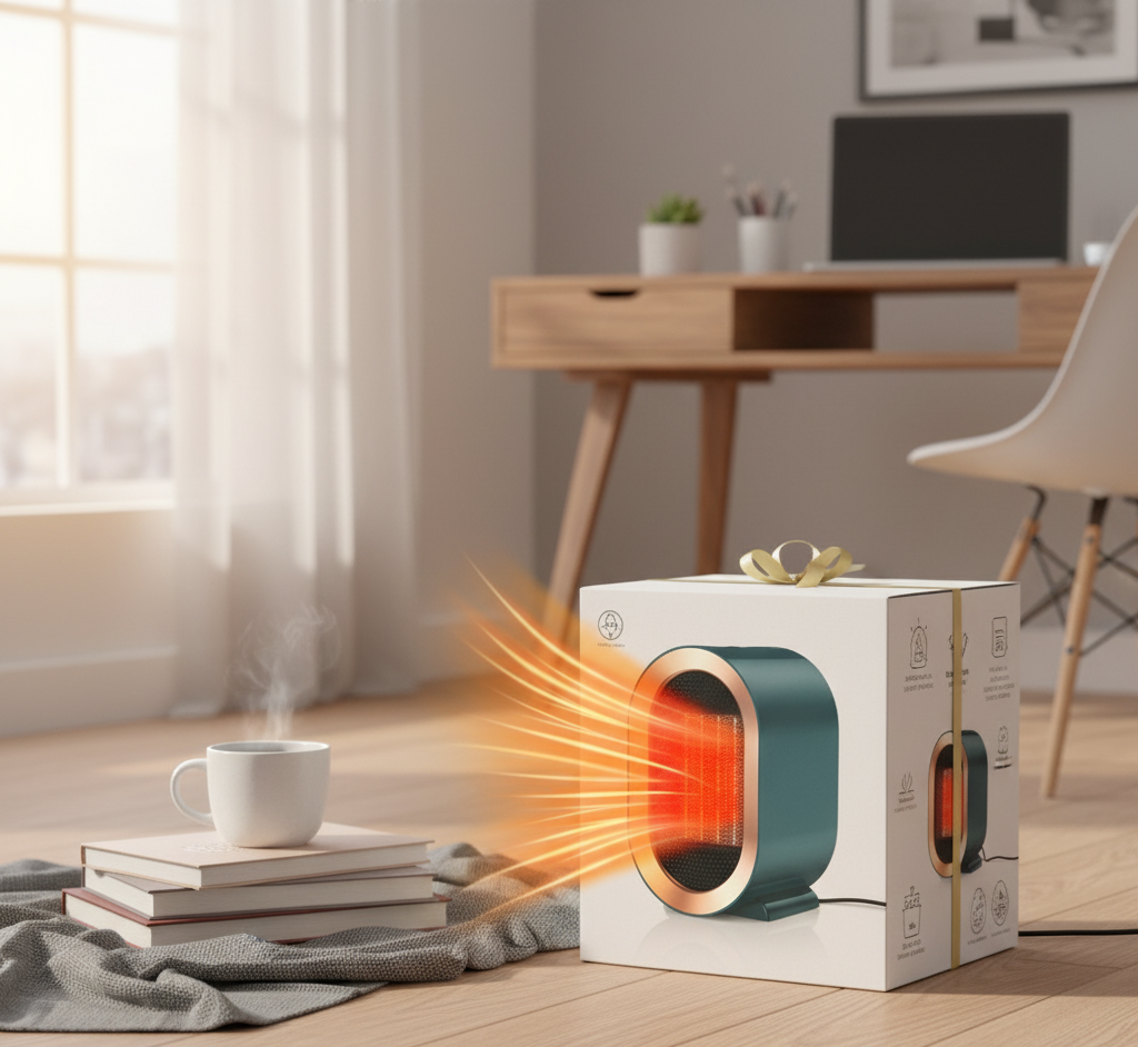 Calefactor de cerámica PTC azul