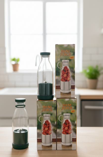 Mini licuadora de vaso portatil verde