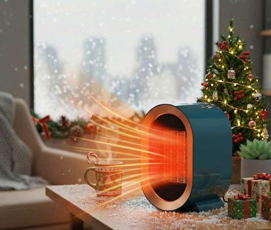 Calefactor de cerámica PTC azul