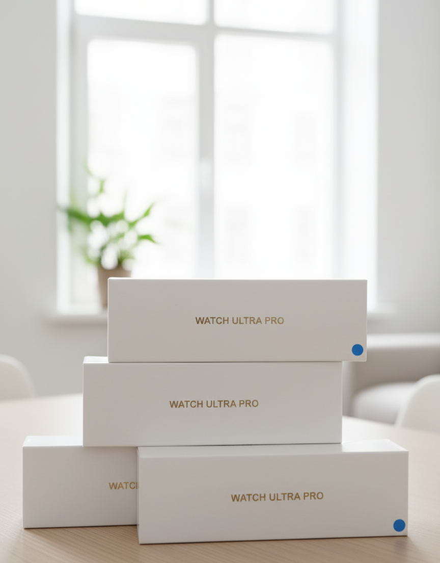 Smartwatch Ultra Pro con 2 correas ( negro + azul )