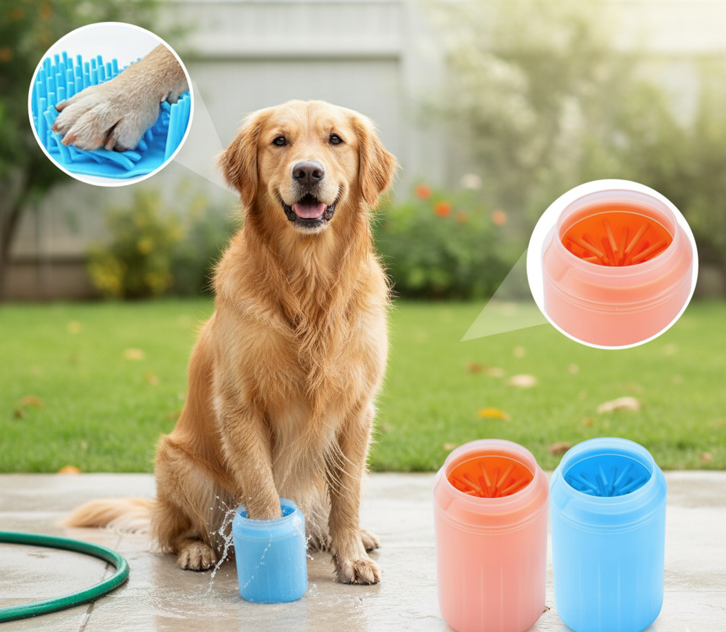 Limpiador patas de perro - S