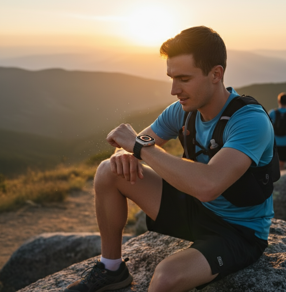 Smartwatch Ultra Pro con 2 correas ( negro + azul )