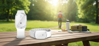 Pulseras repelente de mosquitos blanco