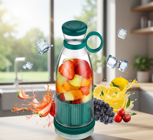 Mini licuadora de vaso portatil verde