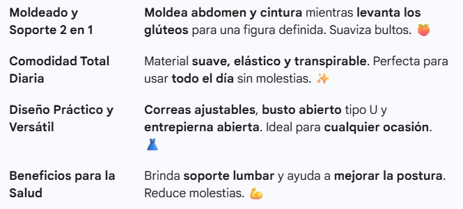 Faja moldeadora 2 en 1 beige s/m ( camiseta + faja )